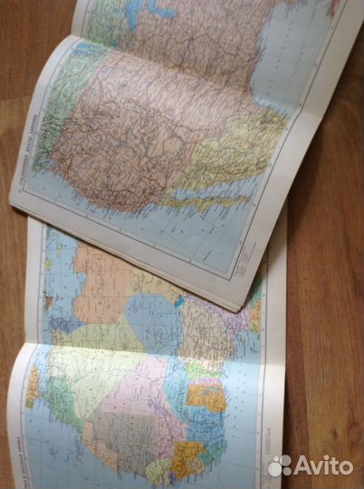 Атласы Америка, Африка