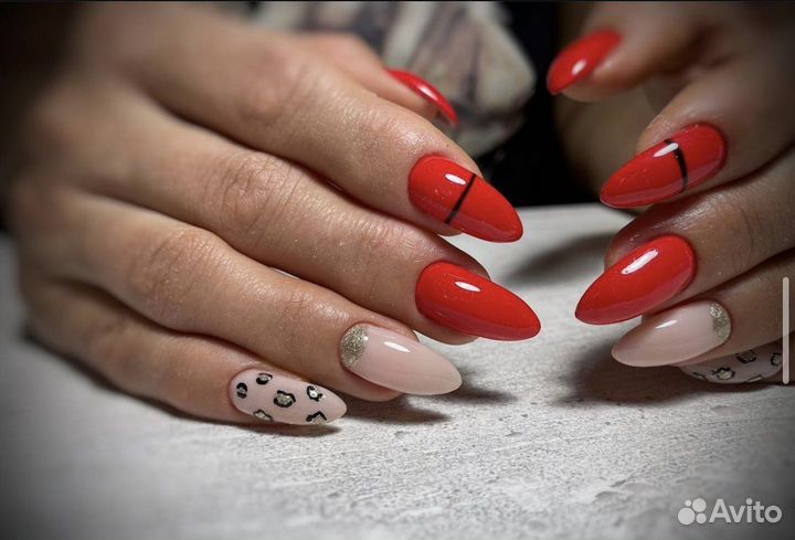 Комбинированный педикюр