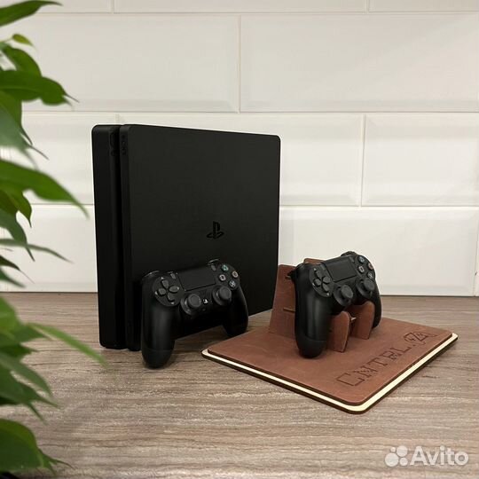 Sony PS4 Slim 1TB +400 Игр Подписка+2 Джойстика