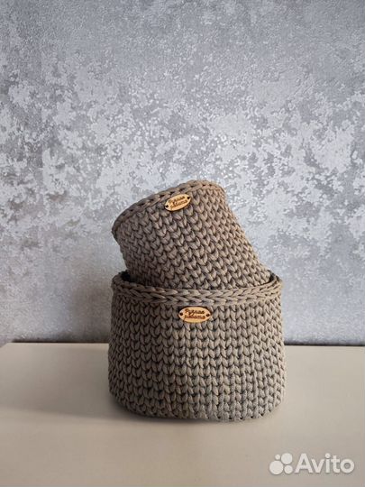 Плетеные корзинки для интерьера