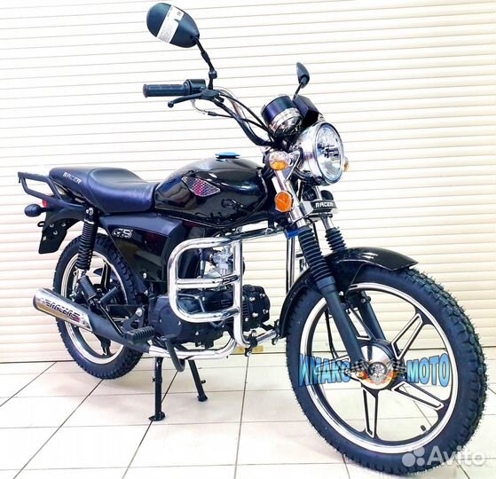 Мопед Racer RC50 Alpha + цпг 125 см3, черный