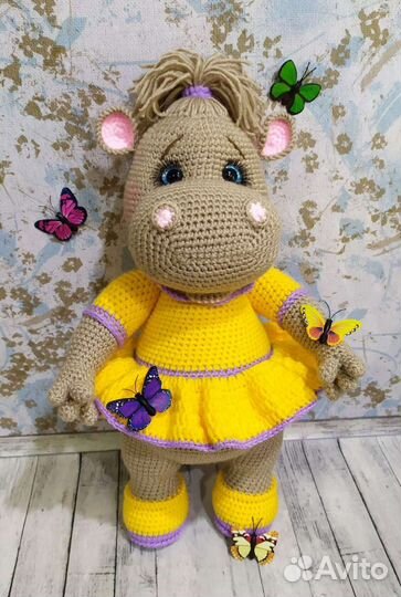 Вязаные игрушки ручной работы