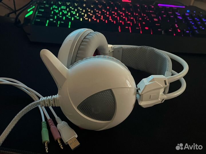 Игровые наушники с микрофоном