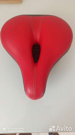 Седло для велосипеда мягкое