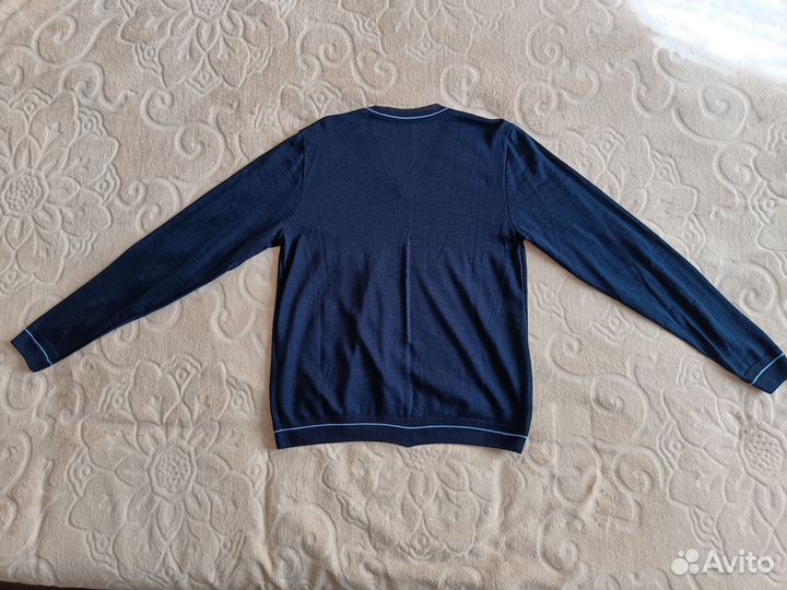 Джемпер мужской Русский трикотаж р.48/50 синий