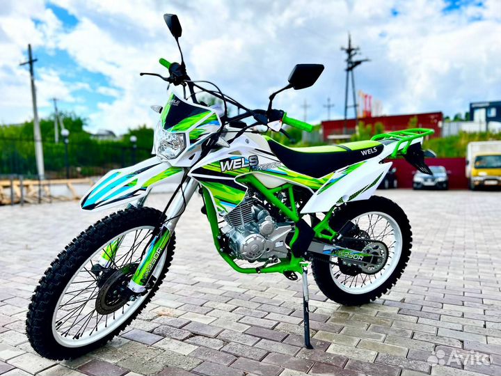 Мотоцикл эндуро wels MX-250 R Рассрочка
