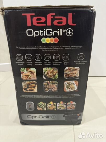 Электрогриль tefal optigrill