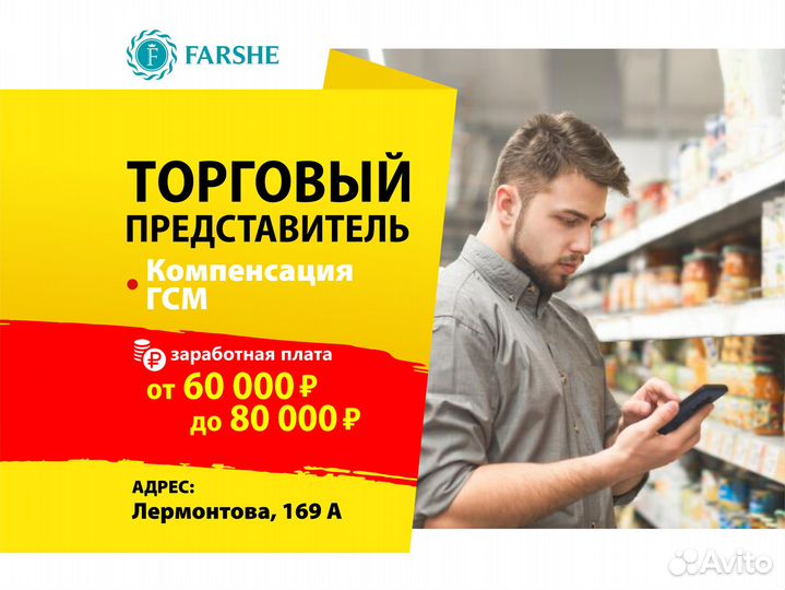 Региональный торговый представитель (Бахчисарай)