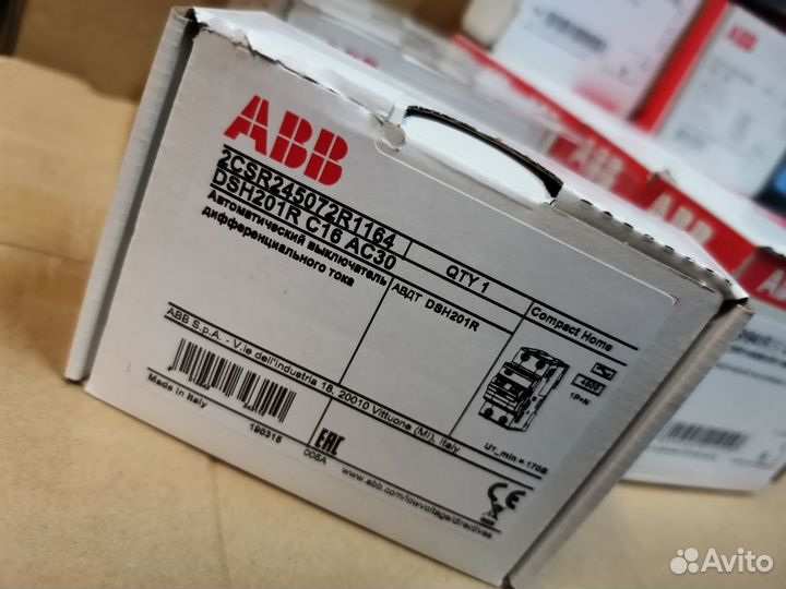 Автоматы ABB Диф автоматы абб DSH201R