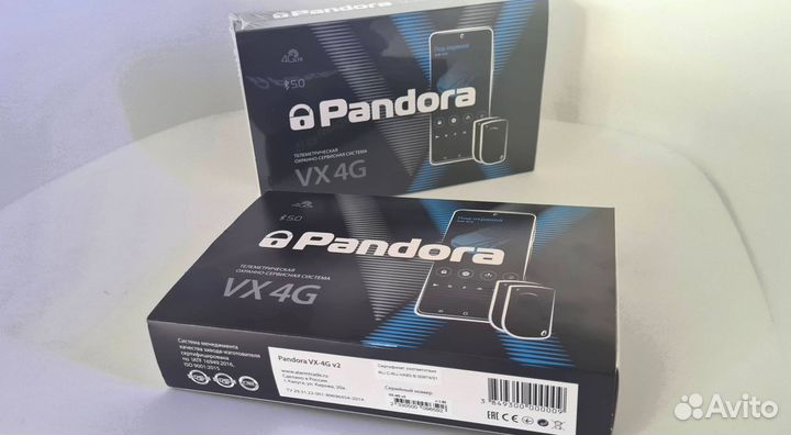 Сигнализация Pandora VX 4G