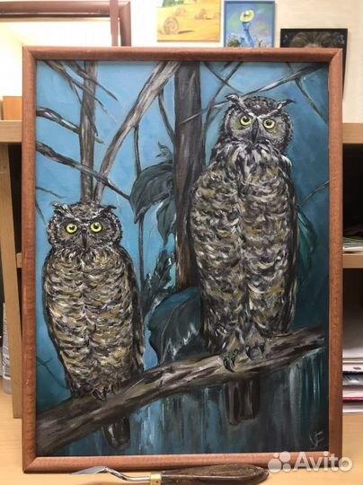 Картина «Совы не то, чем кажутся»