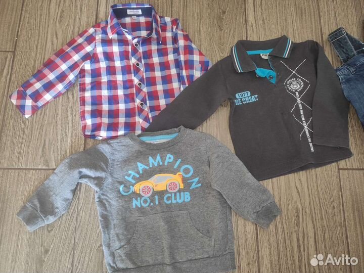 Вещи на мальчика пакетом 80