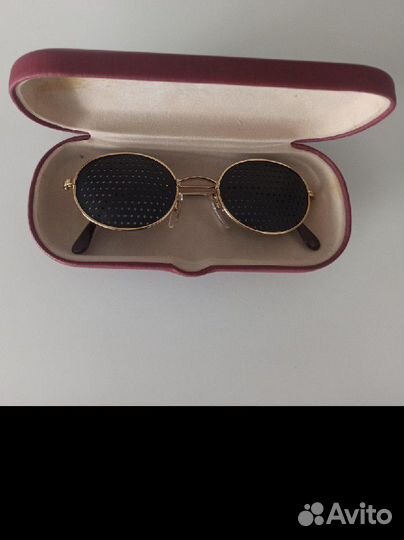 Очки тренажеры детские с перфорацией