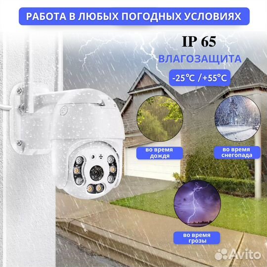 Беспроводная камера видеонаблюдения HD 4X Digital