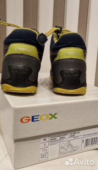 Geox ботинки 34