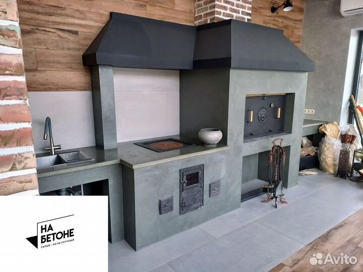 Столешница. Столы из бетона