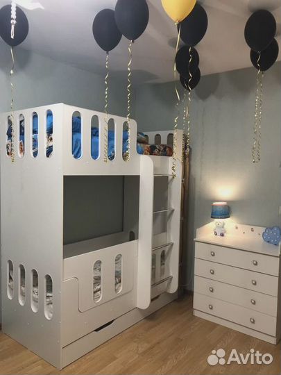 Кроватка двухярусная детская новая в наличии