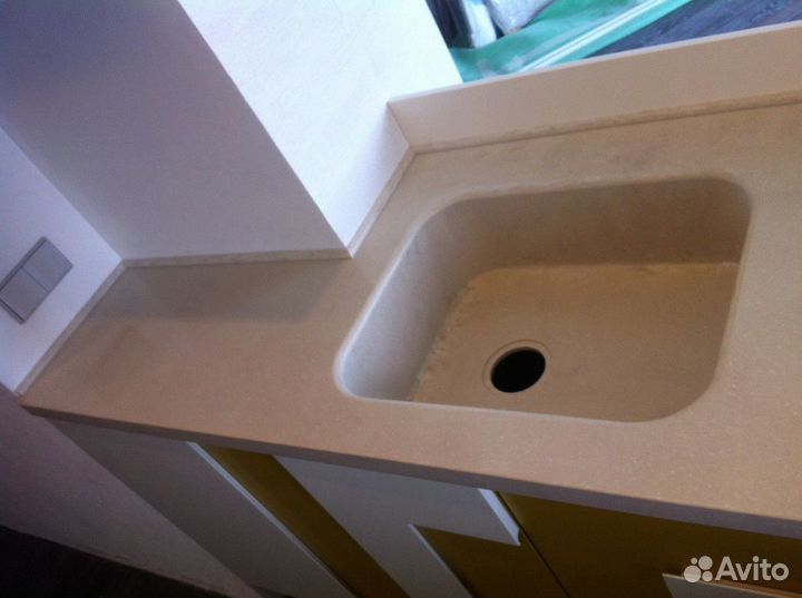 Раковина для ванной/кухни из искусственного камня