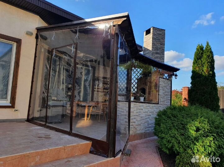 Мягкие окна для террас и беседок