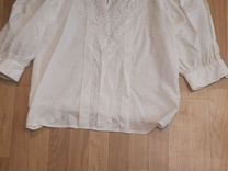 Винтажная блуза шитье