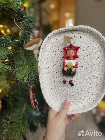 Елочные игрушки ручной работы