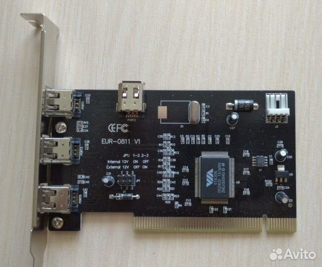 Контроллеры PCI to 4FireWire & 2COM