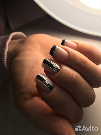 Маникюр с покрытием,педикюр