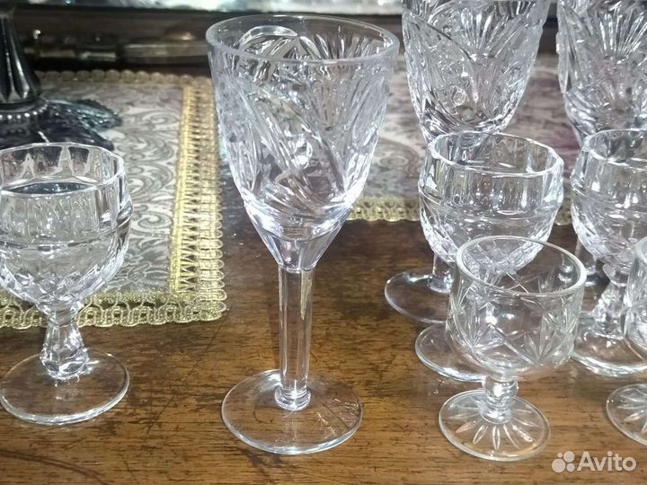 Рюмки хрусталь СССР