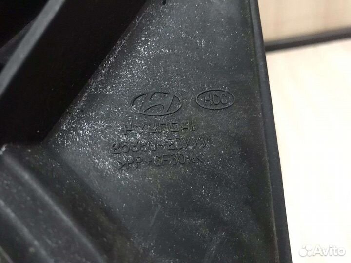 Вентилятор охлаждения hyundai elantra 3