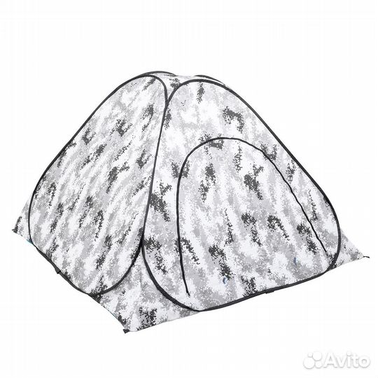 Палатка зимняя автомат утепленная 1,8*1,8 кмф цифр