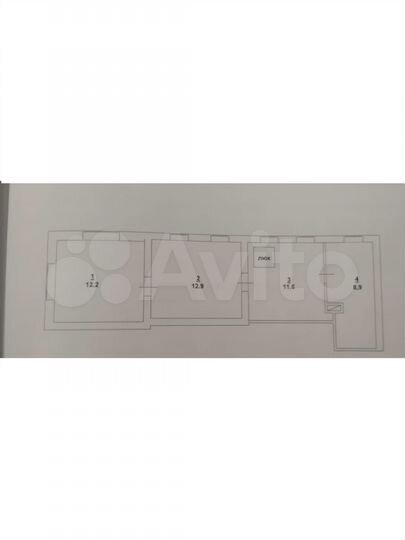 Дом 81,7 м² на участке 3,1 сот.