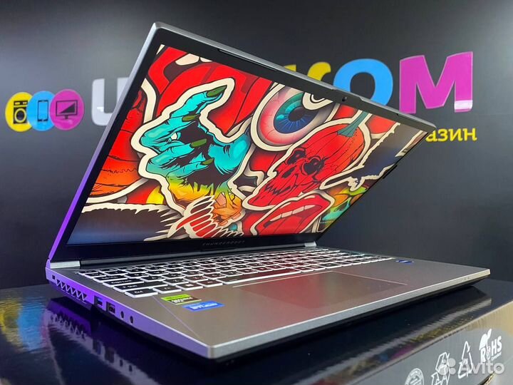 Новый Thunderobot i7/16Gb+SSD 512Gb/RTX 4060