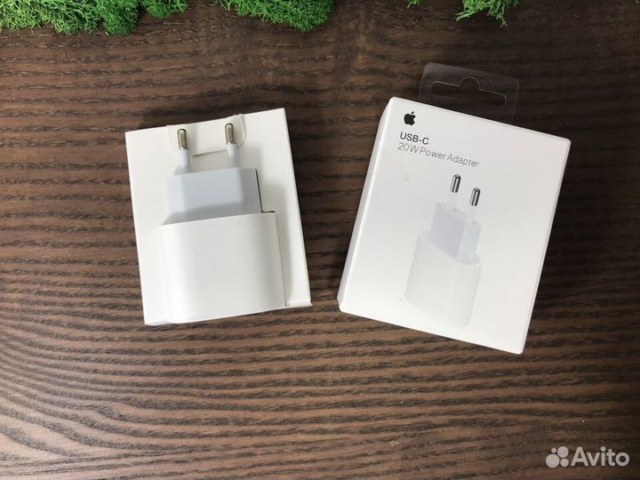 Блок apple 20w/ Кабель type c/ Переходник 3.5 Jack