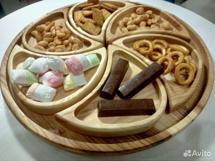 Менажница из дерева