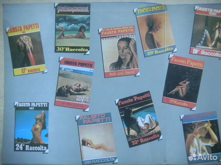 Fausto Papetti Sax /34a Raccolta Portugal 1982 EX+