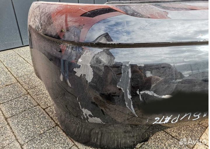 Бампер задний Polo седан 2014 дорестайл