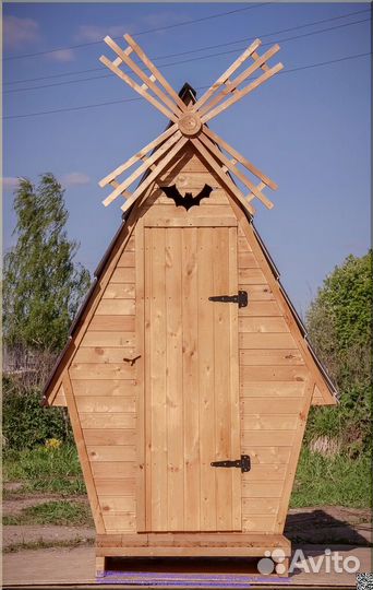 Уличный туалет с установкой ART127