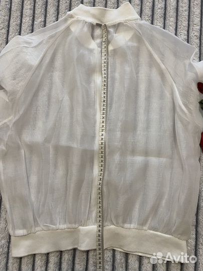 Легкий Бомбер, кофта на замке на девочку 152/158