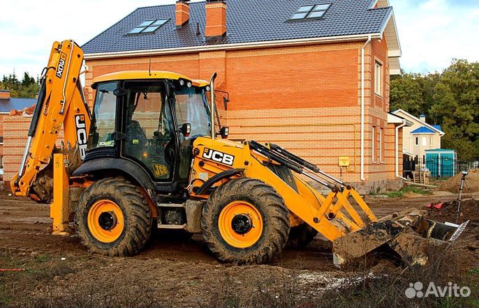 Обочуние на эксковаторе-погрзчике