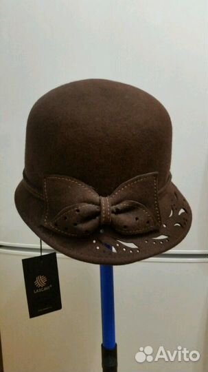 Женская шляпа из фетра,новая