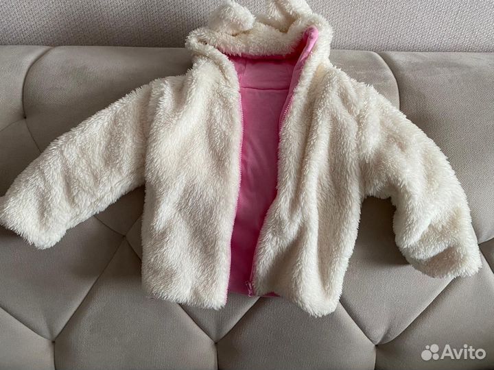 Утепленная кофта детская