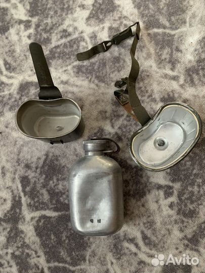 Трофейный котелок армии германии 