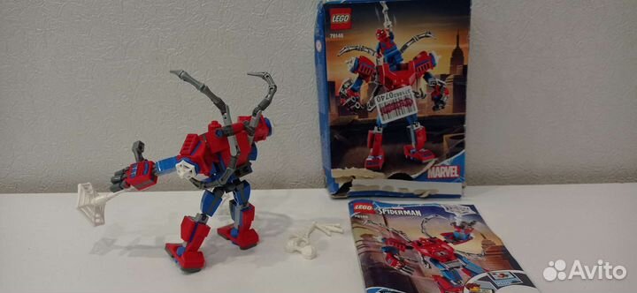 Конструктор Lego Spiderman marvel
