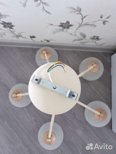 Люстра потолочная бу