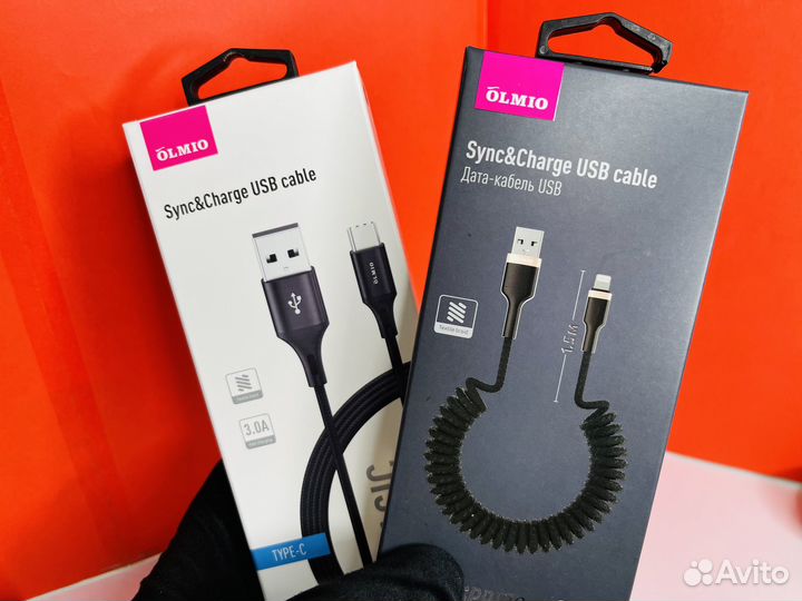 Кабель USB Micro/Lightning/Type-C