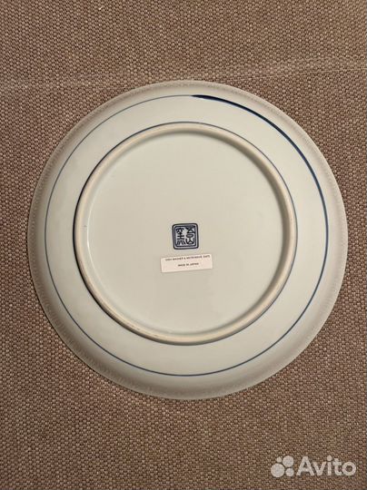 Блюдо. Японский фарфор. Ручная роспись