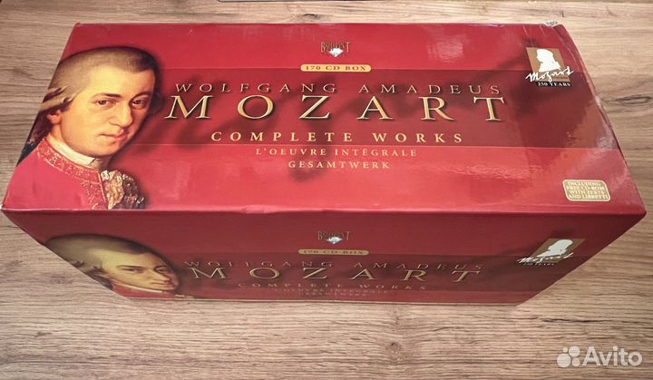 Mozart Complete Works 170 CD / Моцарт