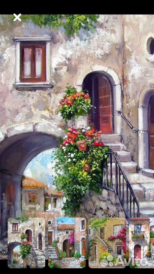 Картина масло холст