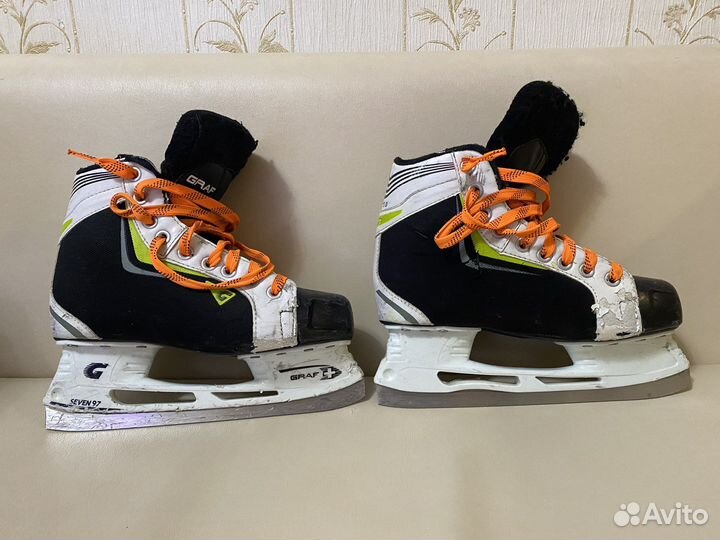 Коньки хоккейные graf