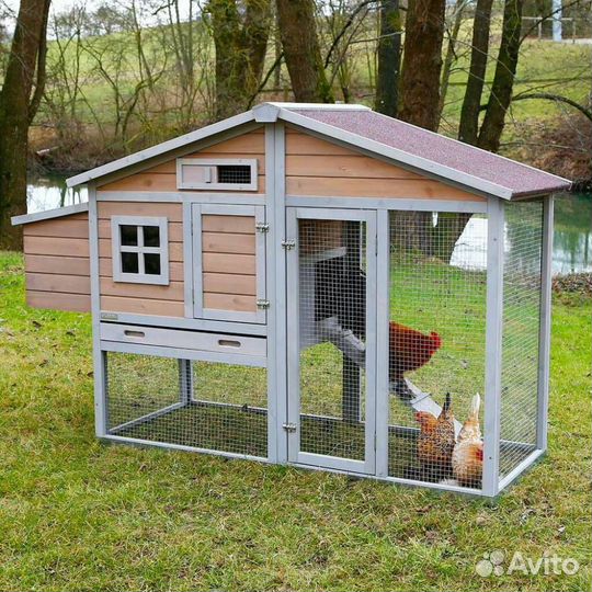 Курятник готовый зимний для дачи и дома